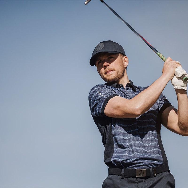 Galvin Green Merlin Polo Shirt - Navy/Blue