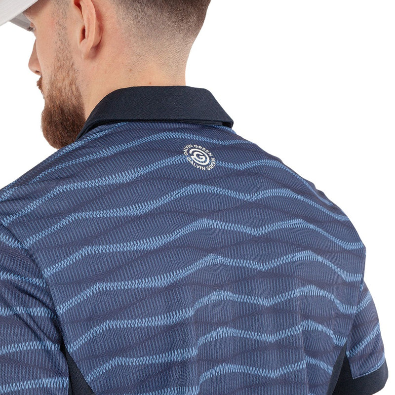 Galvin Green Merlin Polo Shirt - Navy/Blue