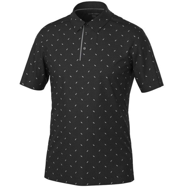 Galvin Green Miklos Polo Shirt - Black