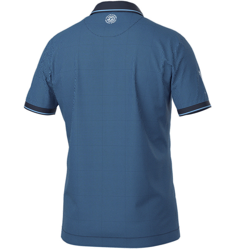 Galvin Green Miller Polo Shirt - Alaskan Blue/Navy