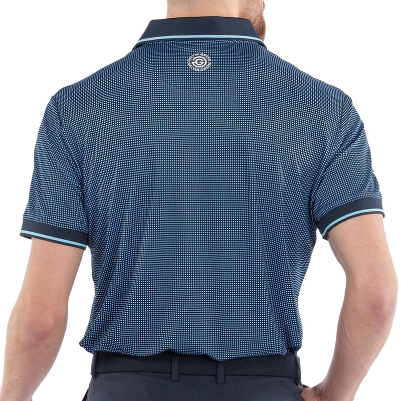 Galvin Green Miller Polo Shirt - Alaskan Blue/Navy