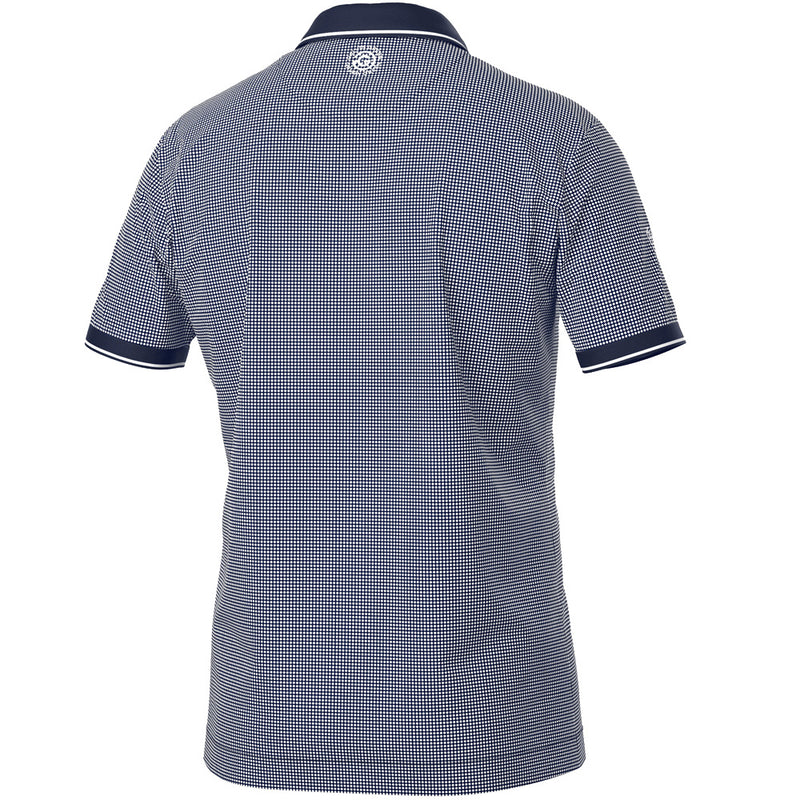 Galvin Green Miller Polo Shirt - Navy/White