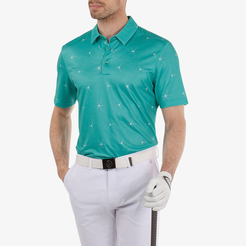 Galvin Green Milo Polo Shirt - Atlantis Green