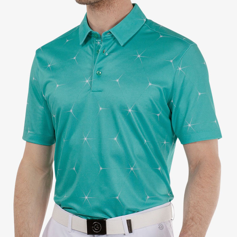 Galvin Green Milo Polo Shirt - Atlantis Green