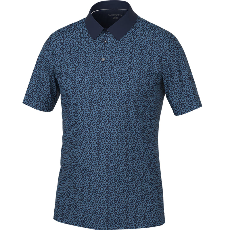 Galvin Green Miracle Polo Shirt - Blue/Navy