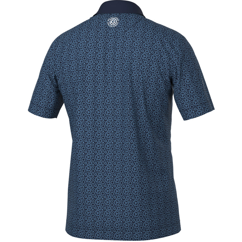 Galvin Green Miracle Polo Shirt - Blue/Navy