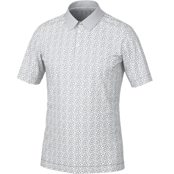 Galvin Green Miracle Polo Shirt - White/Cool Grey