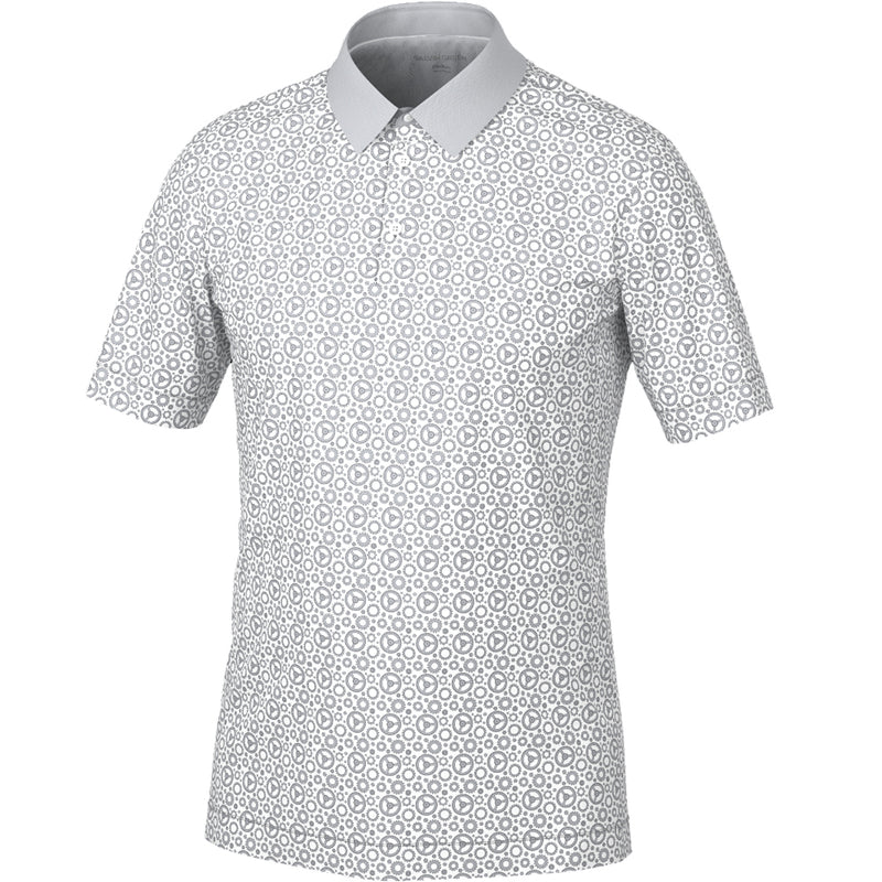 Galvin Green Miracle Polo Shirt - White/Cool Grey