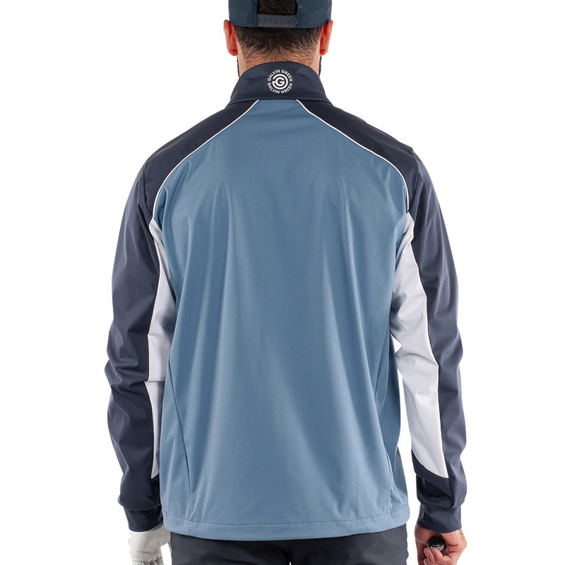 Galvin Green Laurent Windproof Pullover Jacket - Moonlight Blue/Navy