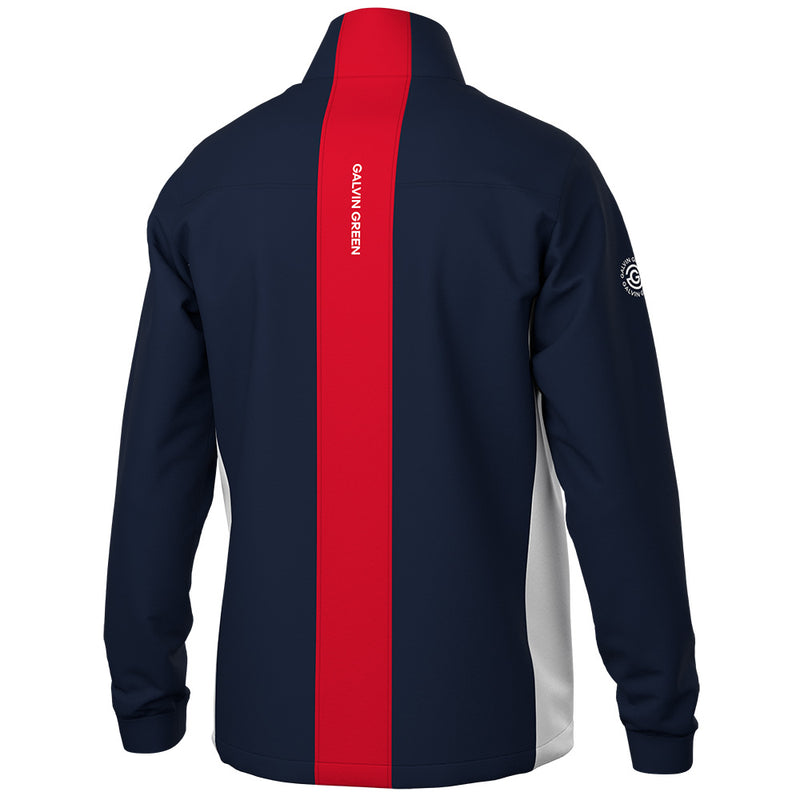 Galvin Green Lloyd Windproof Jacket - Navy/Red/White