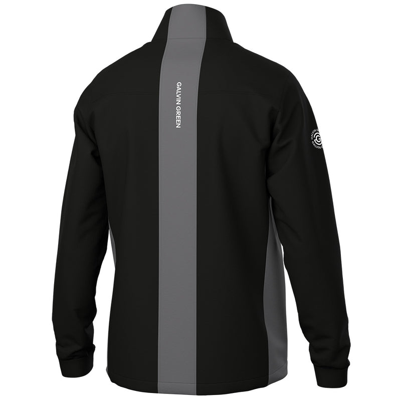 Galvin Green Lloyd Windproof Jacket - Black/Forged Iron