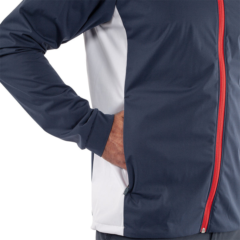 Galvin Green Lloyd Windproof Jacket - Navy/Red/White