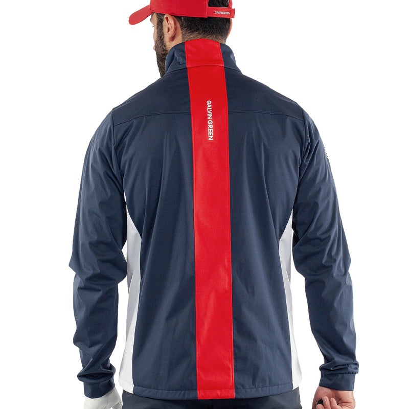 Galvin Green Lloyd Windproof Jacket - Navy/Red/White