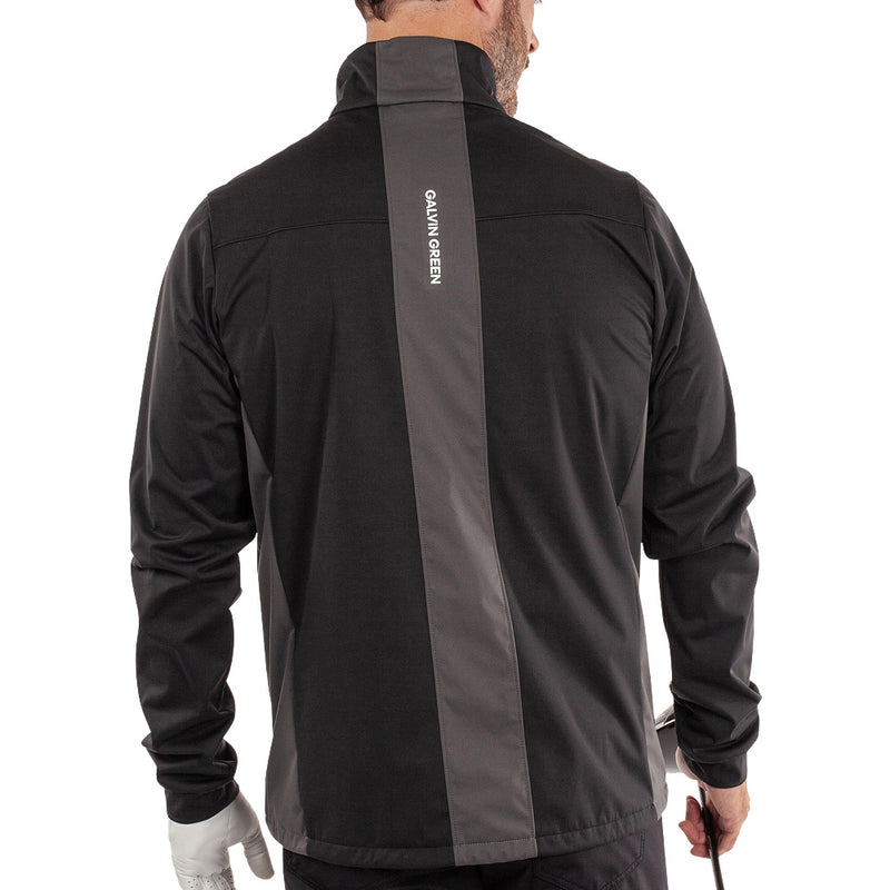 Galvin Green Lloyd Windproof Jacket - Black/Forged Iron