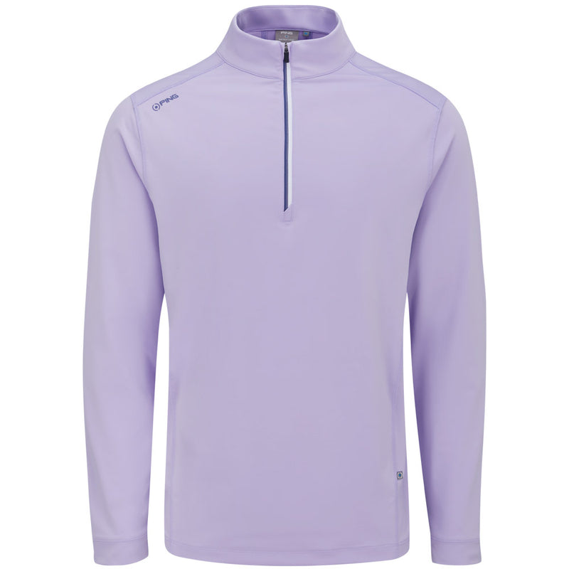 Ping Latham 1/2 Zip Mid Layer  - Purple Ash