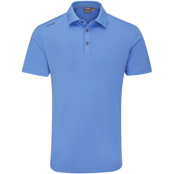 Ping Lindum Polo Shirt - Cornflower Blue