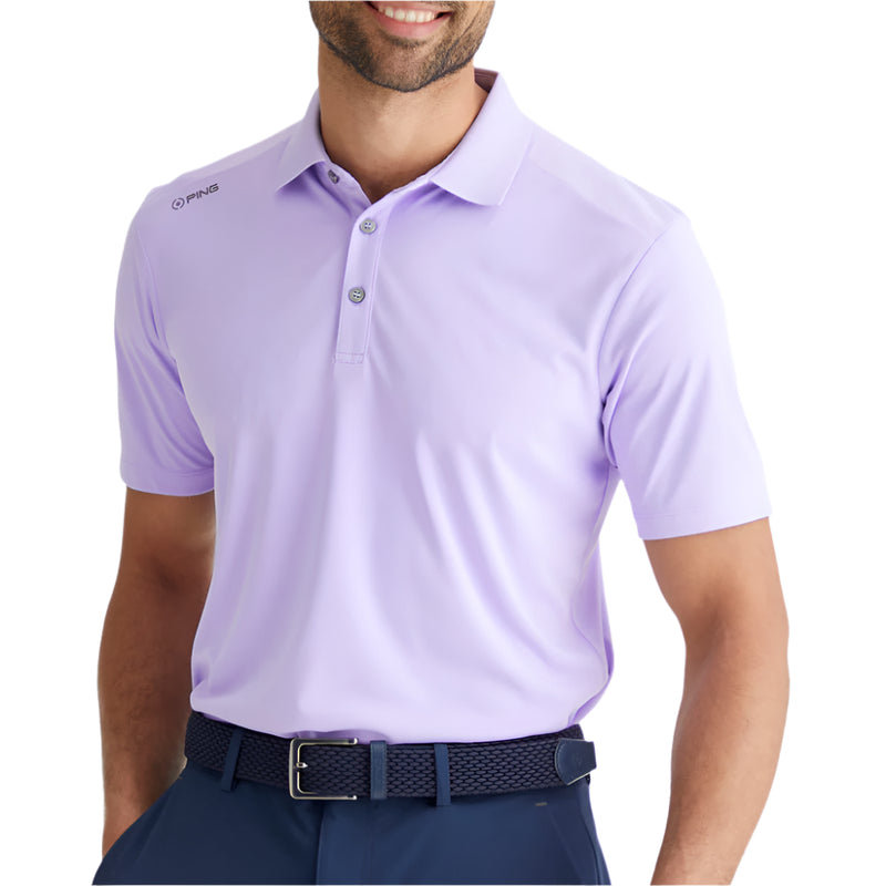 Ping Lindum Polo Shirt - Purple Ash