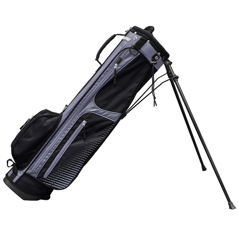 Longridge 6" Weekender Stand Bag - Black/Silver