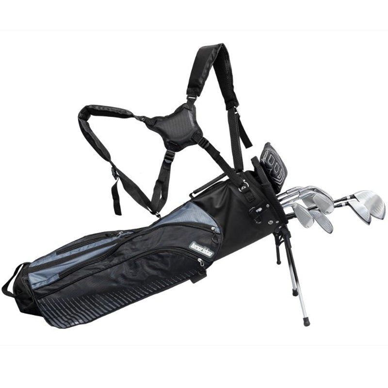 Longridge 7" Tri Lite Sunday Bag - Black/Silver