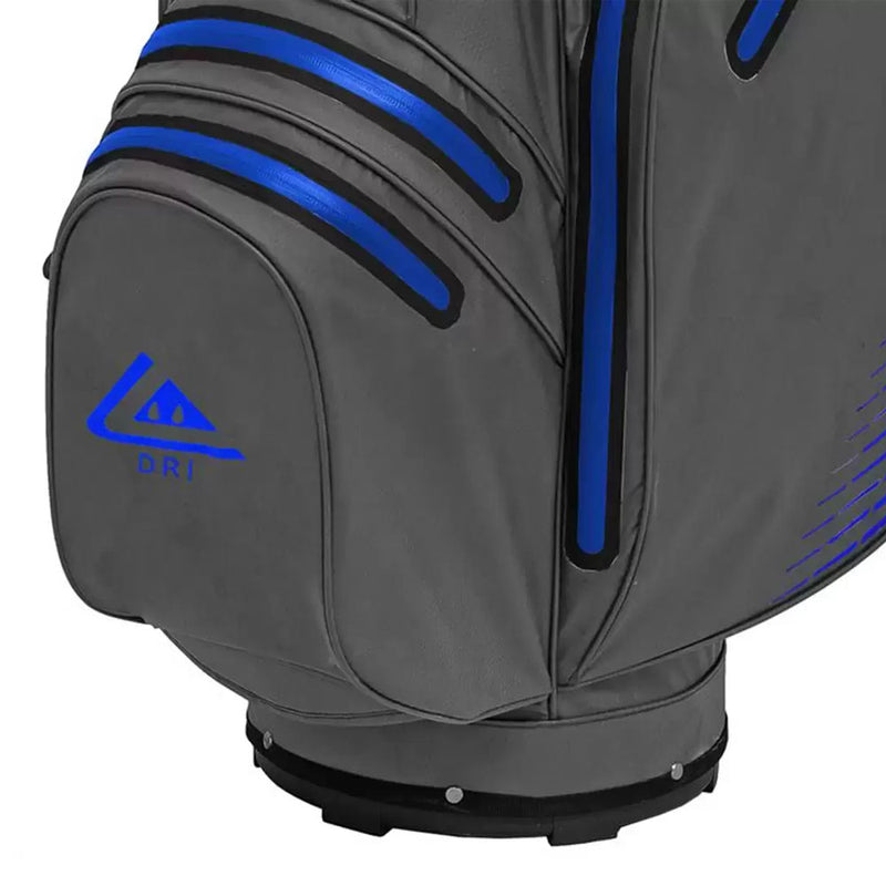 Longridge Elements Waterproof Cart Bag - Grey/Royal Blue