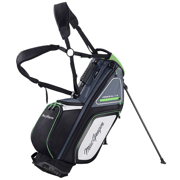 MacGregor Principal 9.5" Stand Bag - Black/Grey/Green