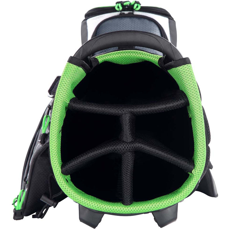 MacGregor Principal 9.5" Stand Bag - Black/Grey/Green