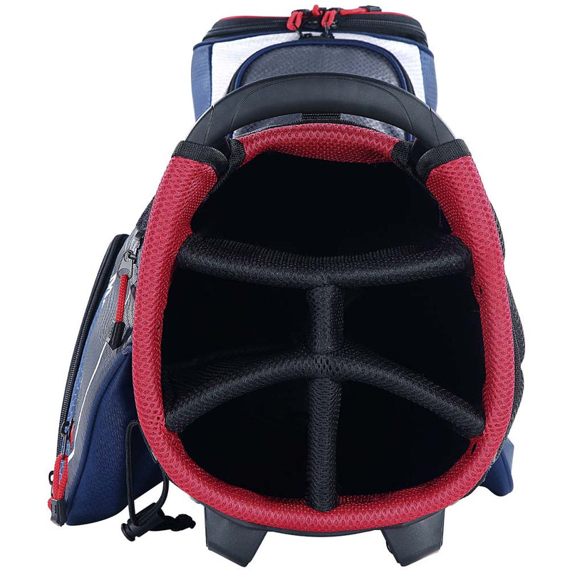 MacGregor Principal 9.5" Stand Bag - Navy/Grey/Red