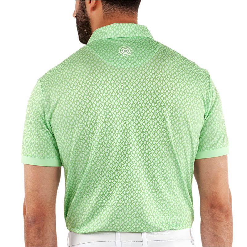 Galvin Green Manuel Polo Shirt - Fresh Green/White