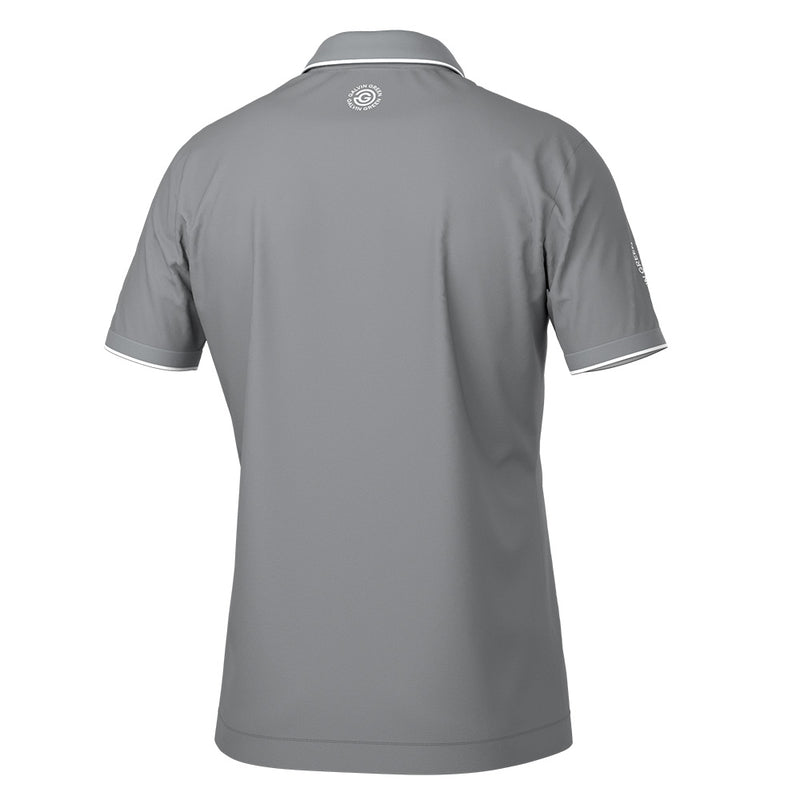 Galvin Green Marty Polo Shirt - Sharkskin