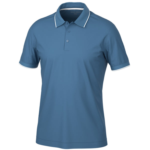 Galvin Green Marty Polo Shirt - Moonlight Blue