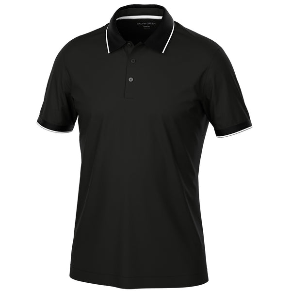 Galvin Green Marty Polo Shirt - Black