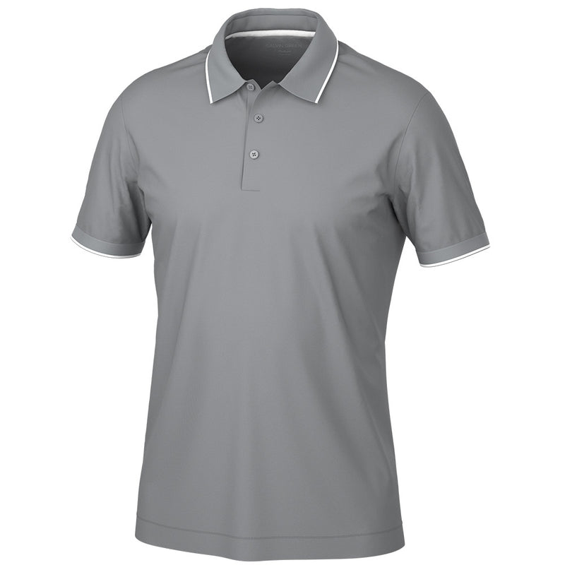 Galvin Green Marty Polo Shirt - Sharkskin