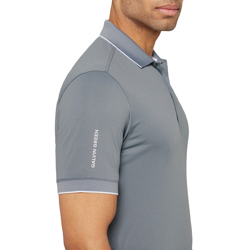 Galvin Green Marty Polo Shirt - Sharkskin