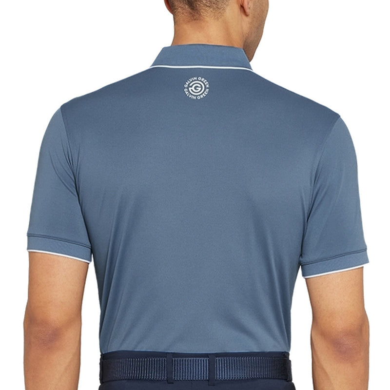 Galvin Green Marty Polo Shirt - Moonlight Blue