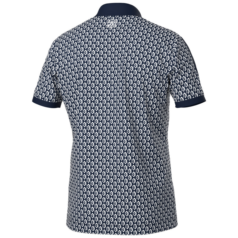 Galvin Green Maxwell Polo Shirt - Navy/Cool Grey