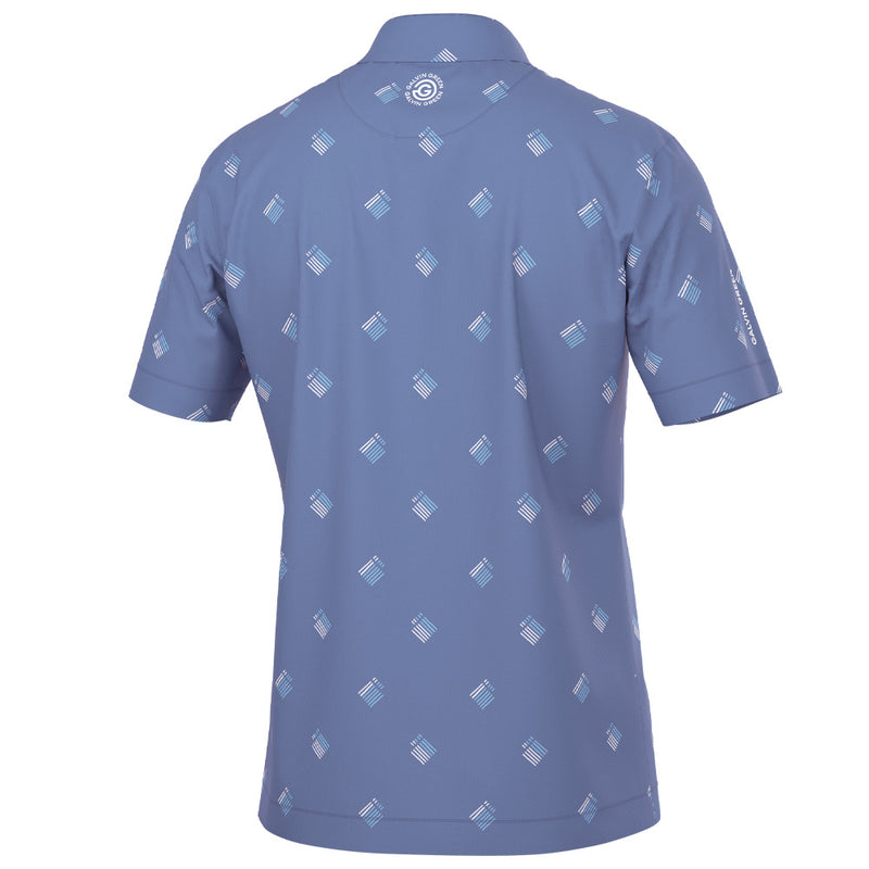 Galvin Green Memo Polo Shirt - Moonlight Blue