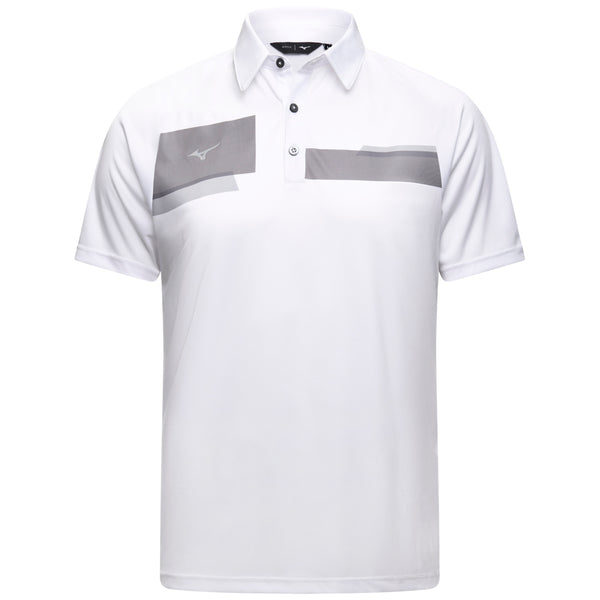 Mizuno Interlock Polo Shirt - White