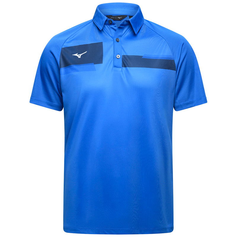 Mizuno Interlock Polo Shirt - Blue