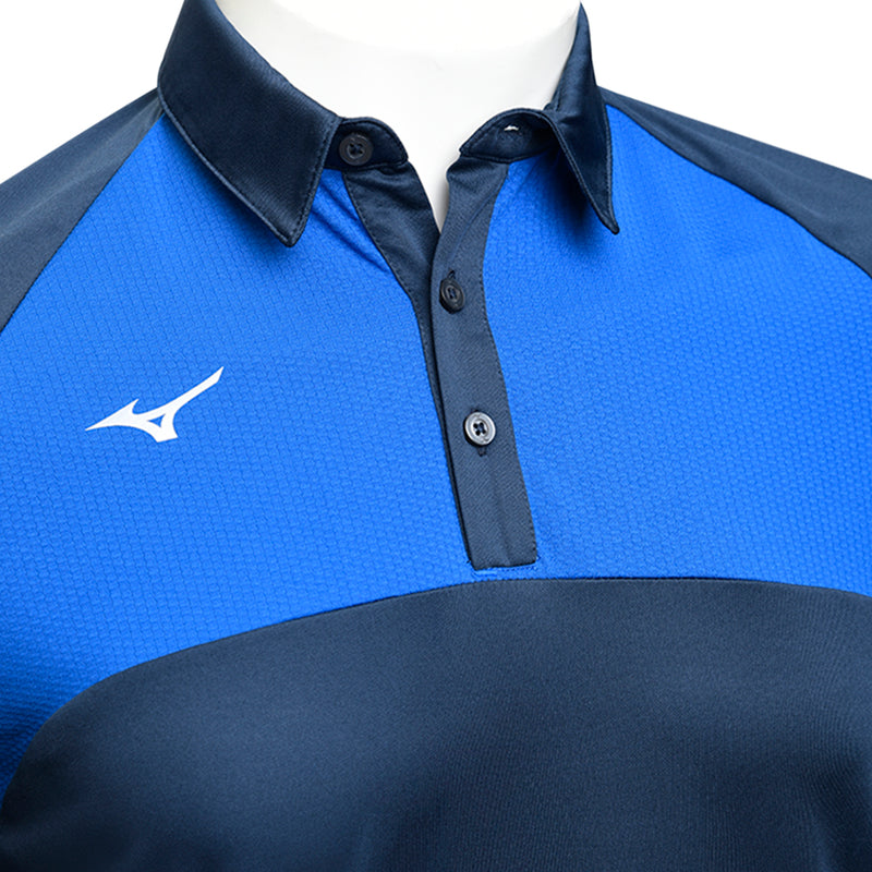 Mizuno Contrast Polo Shirt - Navy