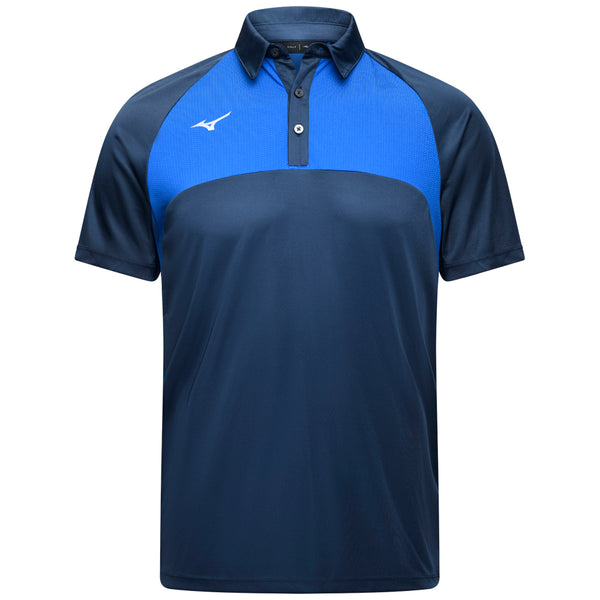 Mizuno Contrast Polo Shirt - Navy