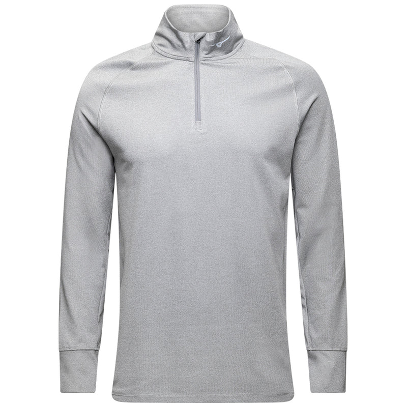 Mizuno Melange 1/4 Zip Pullover - Charcoal