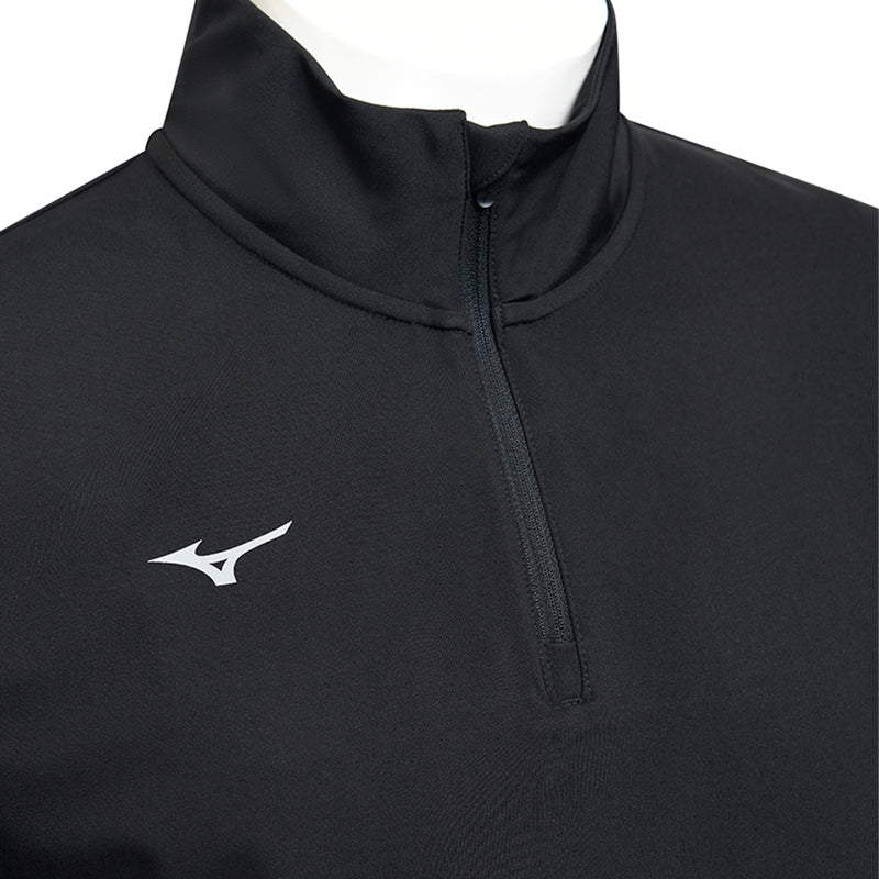 Mizuno Drop 1/4 Zip Pullover - Black