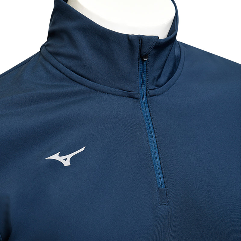 Mizuno Drop 1/4 Zip Pullover - Navy