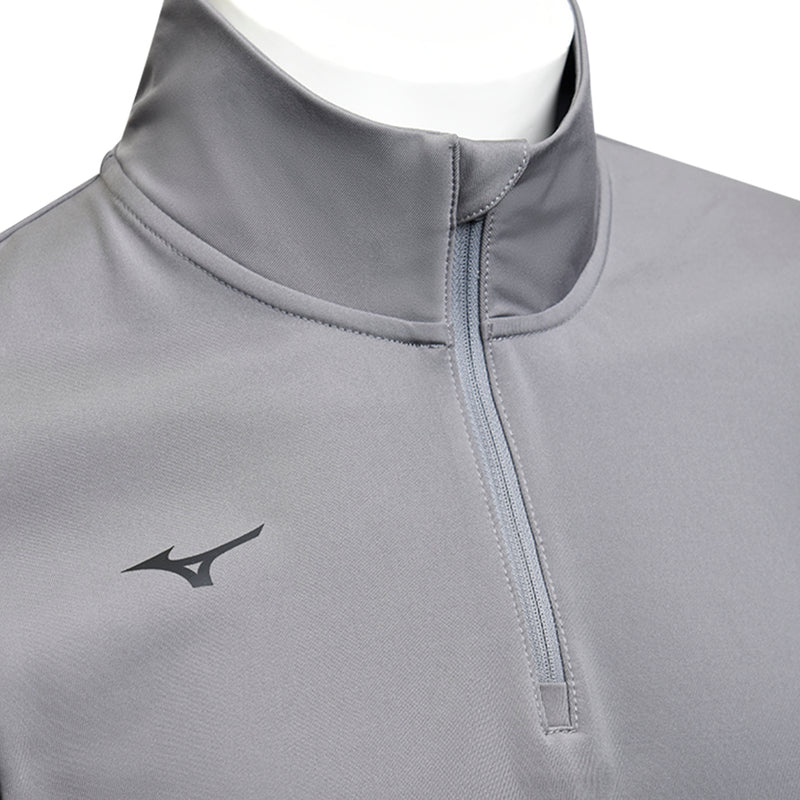 Mizuno Drop 1/4 Zip Pullover - Charcoal