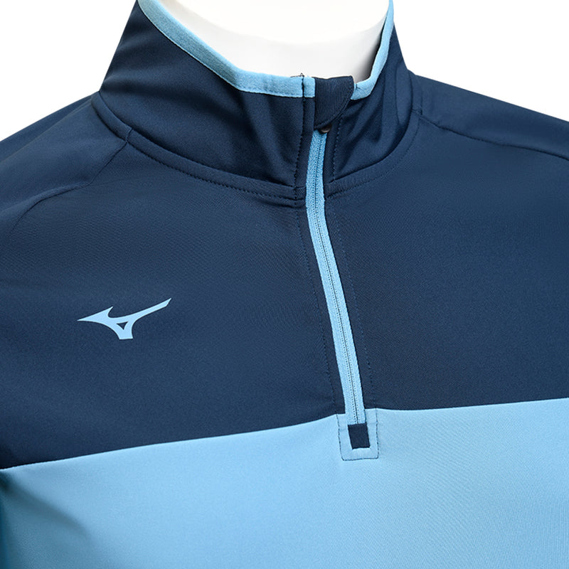 Mizuno Link 1/4 Zip Pullover - Navy