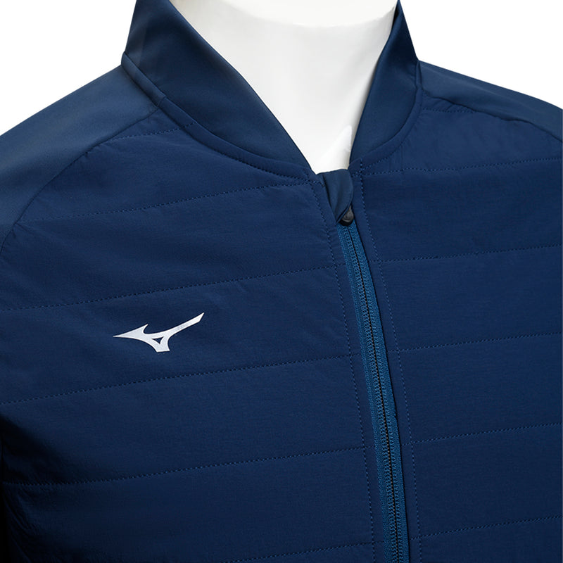 Mizuno Hybrid Bomber Jacket - Navy