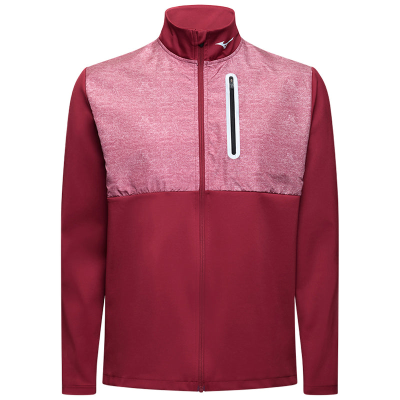 Mizuno Melange Reflect Jacket - Burgundy