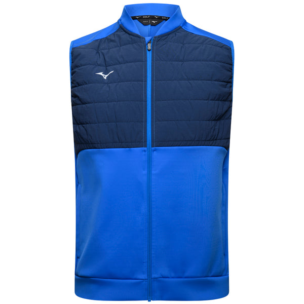 Mizuno Hybrid Bomber Gilet - Blue