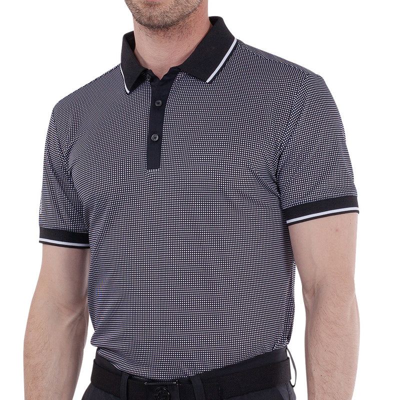 Galvin Green Miller Polo Shirt - Black/White