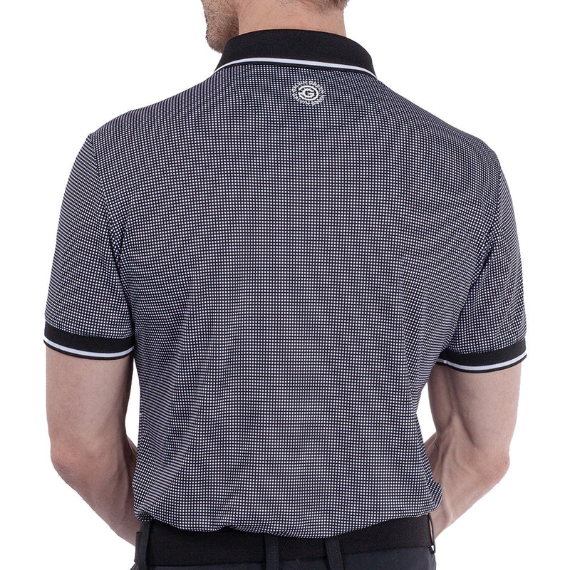 Galvin Green Miller Polo Shirt - Black/White